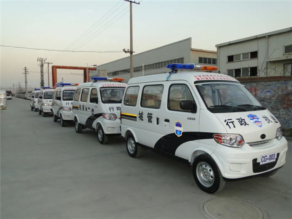 強(qiáng)化執(zhí)法建設(shè)一一山東省批量購買城管執(zhí)法車輛